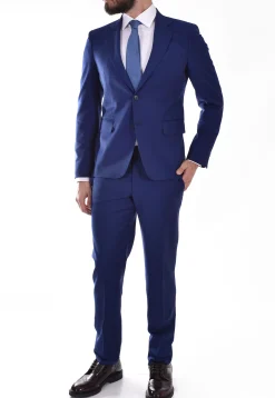 BRIAN DALES Abiti<Abito slim blu chiaro