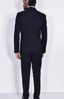 Marcel Morel Abiti<Abito doppiopetto smoking blu