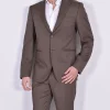 SANTANIELLO Abiti<Abito Vitale Barberis cacao 110's