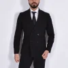 SIMBOLS Abiti<Abito doppiopetto nero