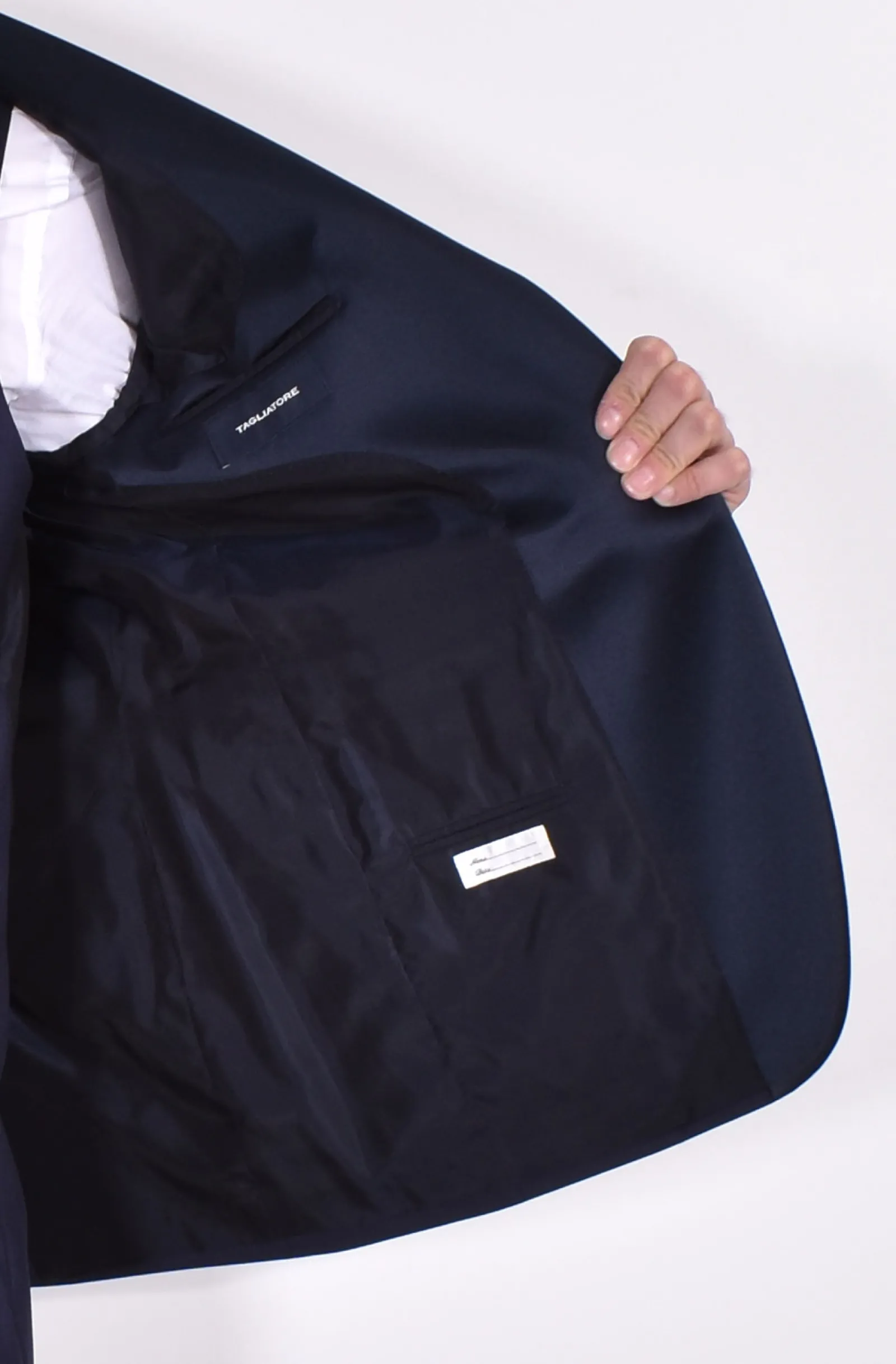 TAGLIATORE Abiti<Abito smoking sciallato gilet blu EFBR18A01