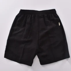 YES LONDON Bermuda<Bermuda lino basic nero
