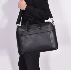 ORCIANI Borse<Borsa ventiquattrore nero micron lavoro