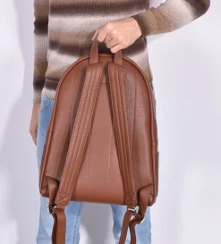 ORCIANI Zaini<Borsa zaino micron deep pelle marrone sigaro