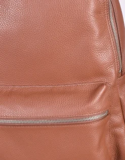 ORCIANI Zaini<Borsa zaino micron deep pelle marrone sigaro