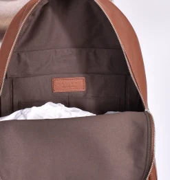 ORCIANI Zaini<Borsa zaino micron deep pelle marrone sigaro