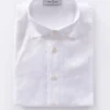 GRAN SASSO Camicie<Camicia lino bianco