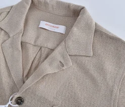 OFFICINA 36 Camicie<Camicia maglia mezza manica beige