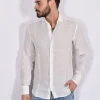 MC2 SAINT BARTH Camicie<Camicia bianca pamplona lino