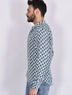 MC2 SAINT BARTH Camicie<Camicia lino Pamplona flower