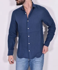 MC2 SAINT BARTH Camicie<Camicia Pamplona lino blu