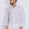 OFFICINA 36 Camicie<Camicia bianca cotone sottile