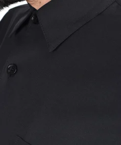 BE ABLE Camicie<Camicia oversize Leroy nero fresco lana