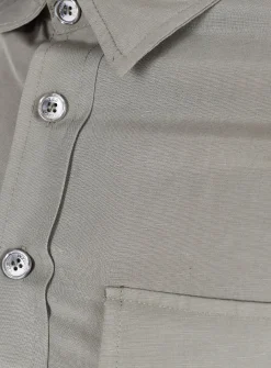 YES LONDON Camicie<Camicia over lino verde