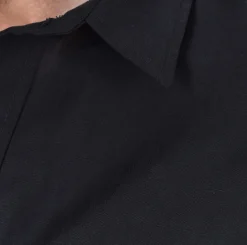 YES LONDON Camicie<Camicia over lino nera