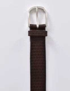 ORCIANI Cinture<Cintura bull soft intagli moro