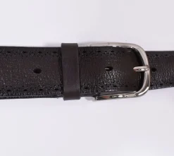 ORCIANI Cinture<Cintura chevrette moro forata
