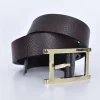 ORCIANI Cinture<Cintura double face micron nero ebano