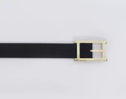 ORCIANI Cinture<Cintura double face micron nero ebano