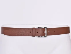 ORCIANI Cinture<Cintura micron sigaro pelle