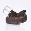 ORCIANI Cinture<Cintura moro doppio tessuto suede cloudy