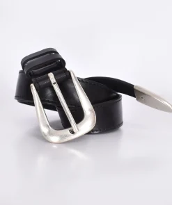 ORCIANI Cinture<Cintura sottile pelle bull soft nera