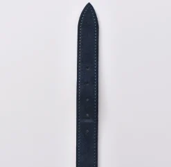 ORCIANI Cinture<Cintura suede blu notte amalfi