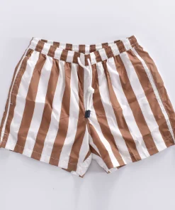 GRAN SASSO Costumi<Costume bagno righe bianco marrone