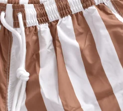 GRAN SASSO Costumi<Costume bagno righe bianco marrone