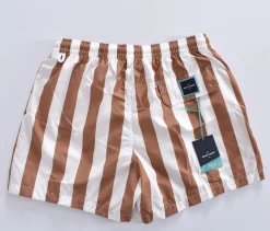 GRAN SASSO Costumi<Costume bagno righe bianco marrone