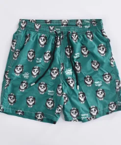 MC2 SAINT BARTH Costumi<Costume bagno verde panda watch Crypto Puppet