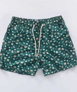 MC2 SAINT BARTH Costumi<Costume bagno architect mood verde