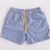 MC2 SAINT BARTH Costumi<Costume bagno seersucker righe blu