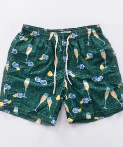 MC2 SAINT BARTH Costumi<Costume bagno rich meal verde calici