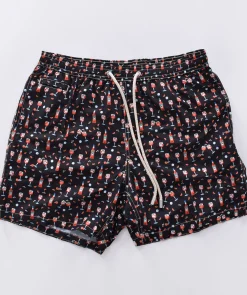 MC2 SAINT BARTH Costumi<Costume bagno double spritz nero