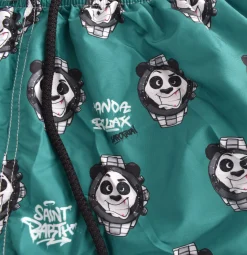 MC2 SAINT BARTH Costumi<Costume bagno verde panda watch Crypto Puppet