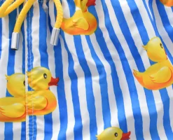 MC2 SAINT BARTH Costumi<Costume bagno ducky stripes bianco blu