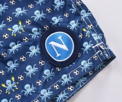 MC2 SAINT BARTH Costumi<Costume bagno blu squidly Napoli polpo