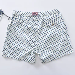 MC2 SAINT BARTH Costumi<Costume bagno refined bianco fiori