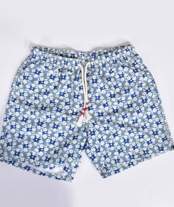 MC2 SAINT BARTH Costumi<Costume indian floreal bianco blu