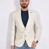 BRERAS Milano Giacche<Giacca Breras bianca Aquila Vitale Barberis Canonico fresco lana