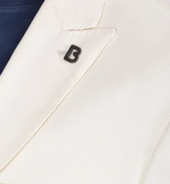 BRERAS Milano Giacche<Giacca Breras bianca Aquila Vitale Barberis Canonico fresco lana