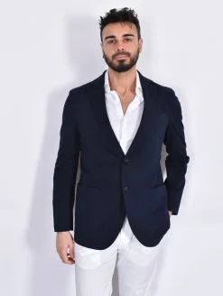 CIRCOLO 1901 Giacche<Giacca piquet blu