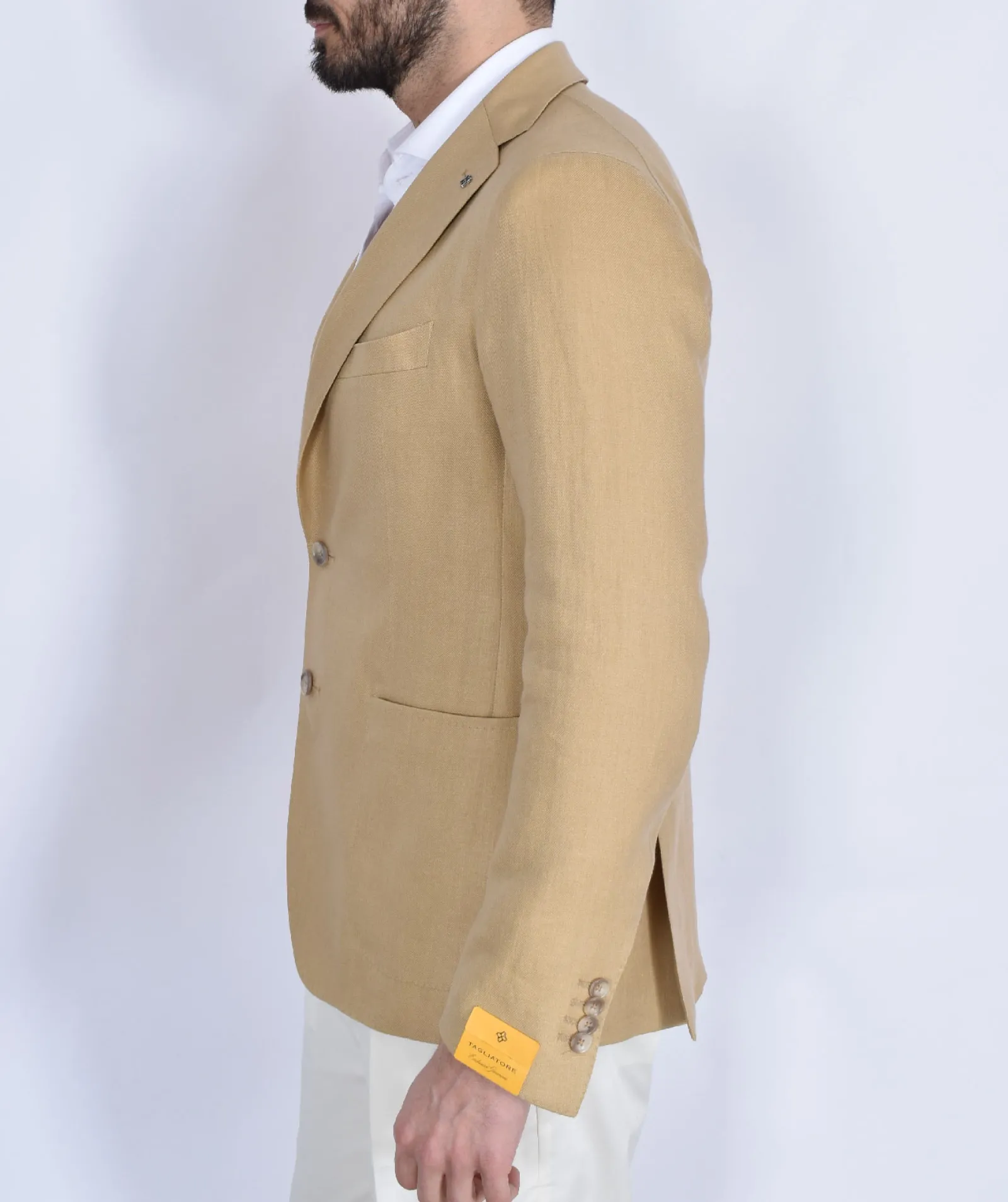 TAGLIATORE Giacche<Giacca lino beige 1SMC22K