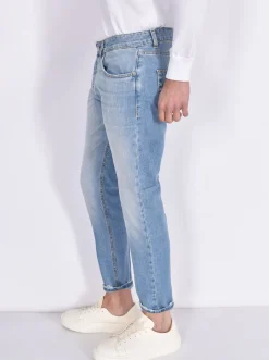 BE ABLE Jeans<Jeans Davis shorter blu chiaro sfumato LR