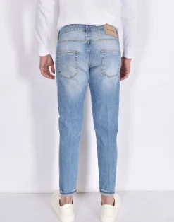BE ABLE Jeans<Jeans Davis shorter blu chiaro sfumato LR