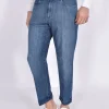 BERWICH Jeans<Jeans Chiaia largo corto risvolti