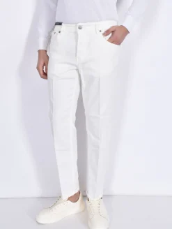 PT TORINO Jeans<Jeans bianco Tapered raggae