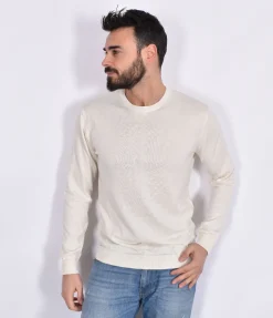 DANIELE FIESOLI Maglie<Maglia primaverile giza ultrasoft ecru