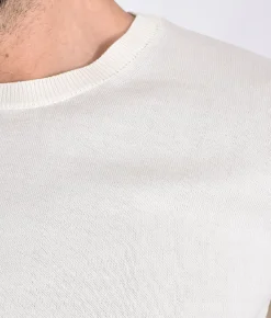 DANIELE FIESOLI Maglie<Maglia primaverile giza ultrasoft ecru
